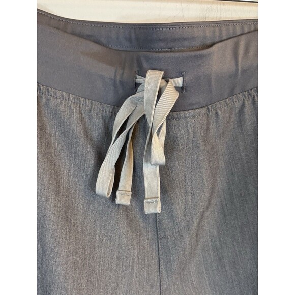 FIGS Women Zamora Jogger Scrub Pants XXL Tall Technical Gray Drawstring Pockets - Picture 6 of 14